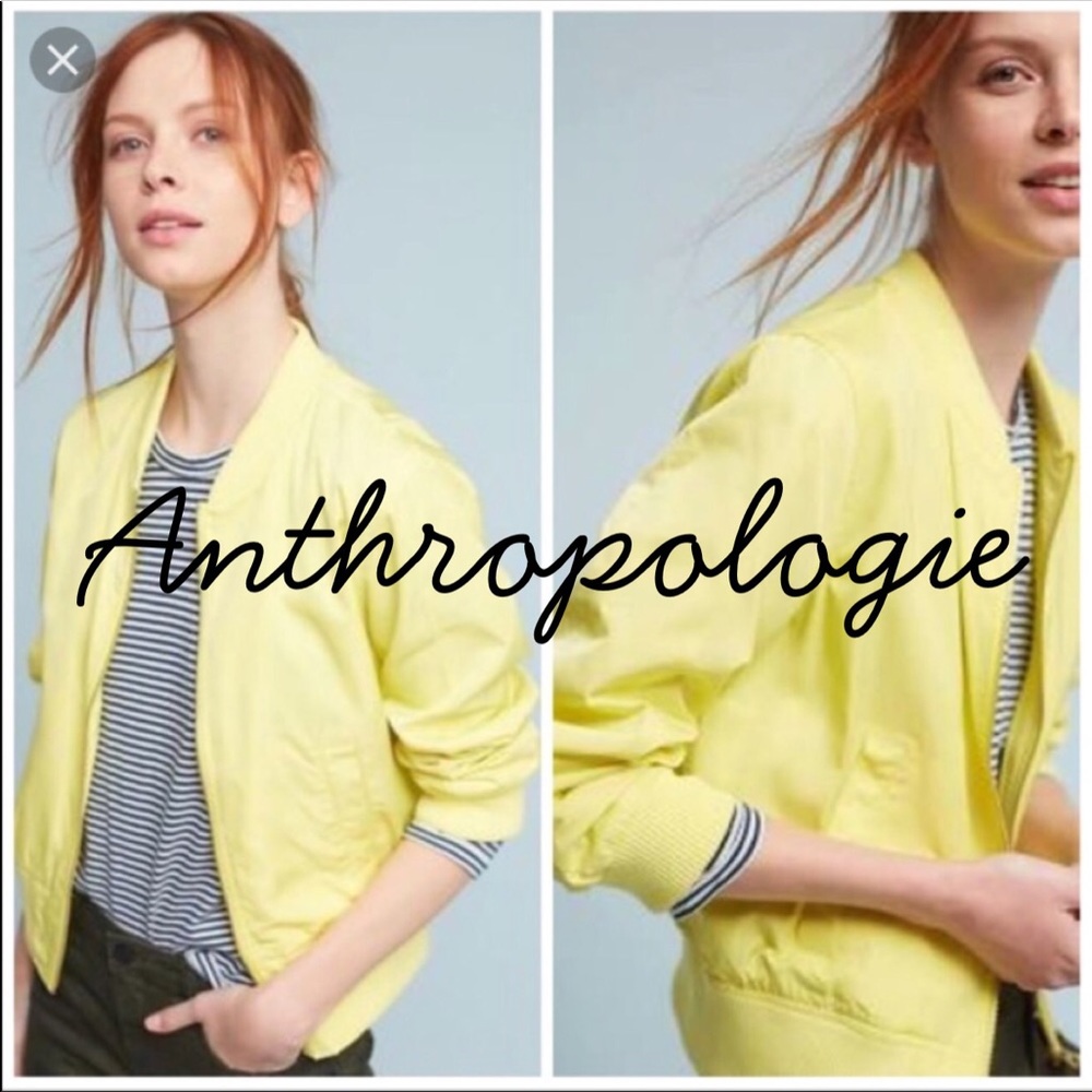 Anthropologie Hei Hei Yellow Bomper